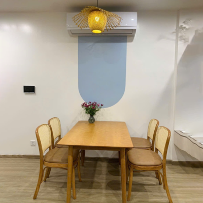 Bàn ăn 4 ghế gỗ tự nhiên BA51