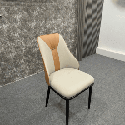 Bàn ăn chân X cong + 6 ghế BA111