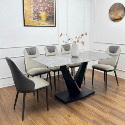 Bàn ăn nhập khẩu 6 ghế Spot cao cấp BA81