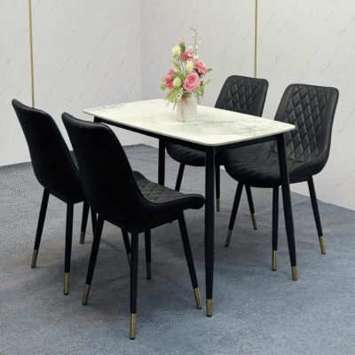 Bộ bàn ăn 4 ghế nhập khẩu BA113