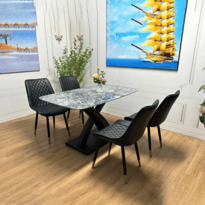 Bàn ăn 4 ghế nhập khẩu BA171