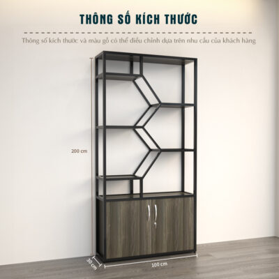 Kệ trang trí 10- KTT1m 
