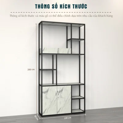 Kệ trang trí 14- KTT1m